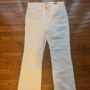 Judy Blues White Bootcut Jeans